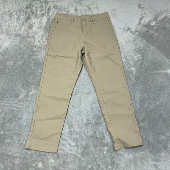 Weatherproof Vintage Mens Slim Fit Khaki Pants Beige 29x29 a0418 - Picture 1 of 9